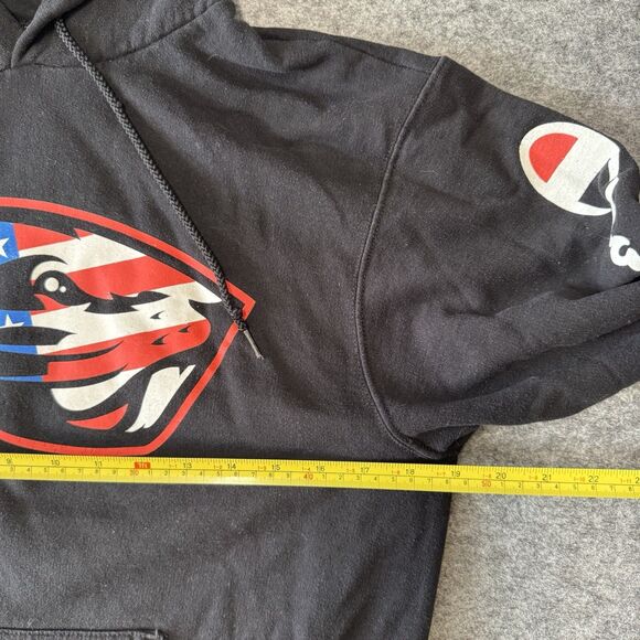 Oregon State University Hoodie Mens Small Black Orange Beavers Sweatshirt Sport - Picture 6 of 7